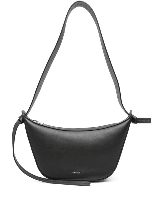 Jil Sander Curved Knotted Shoulder Bag — Same as shown — Size One Size — Front View