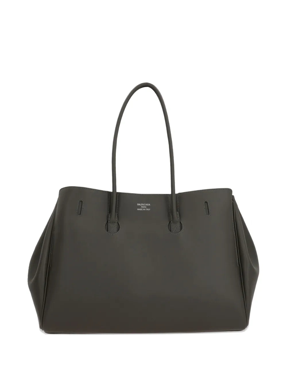 Balenciaga Bel Air Leather Shoulder Bag — Same as shown — Size One Size — Side View