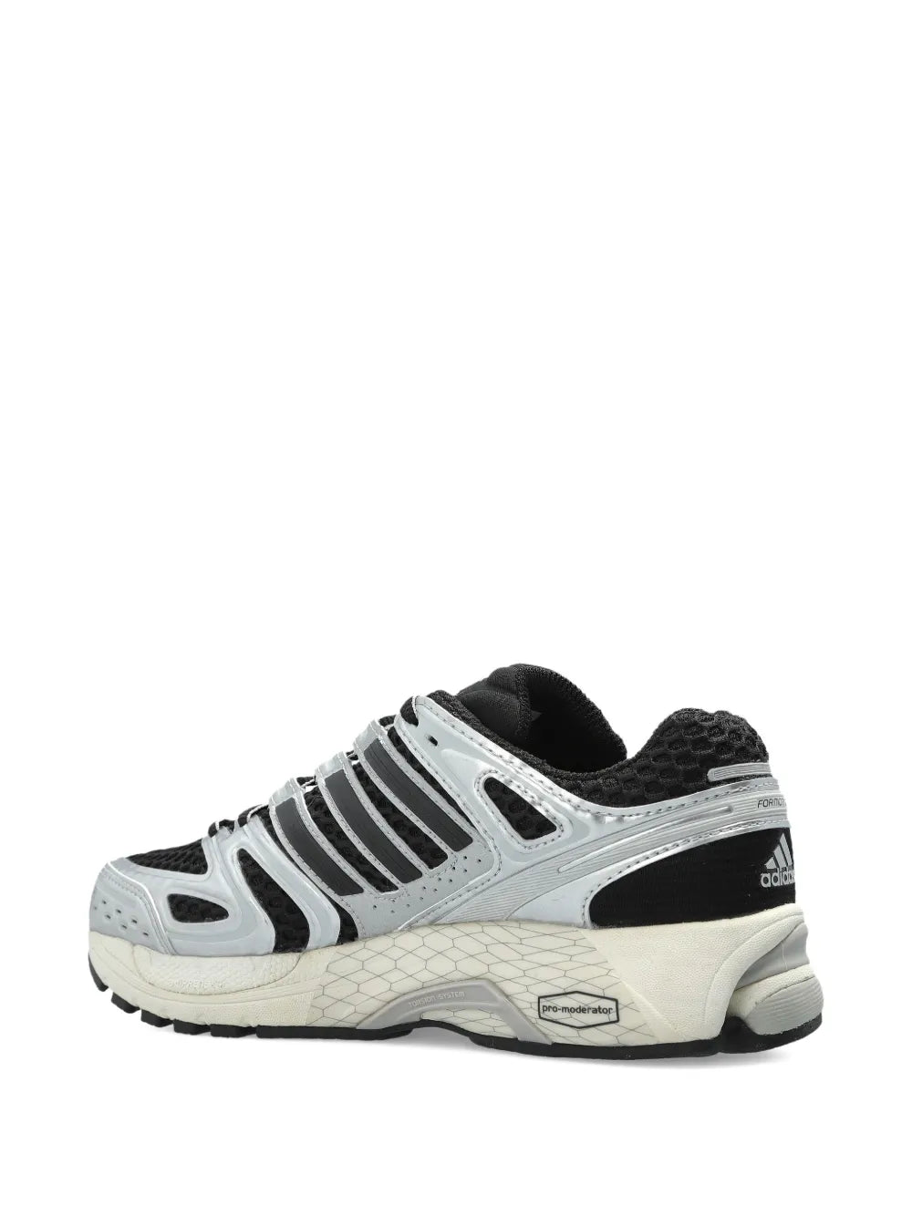 adidas Adistar Mesh-Panel Sneakers — Black — Size US M 4.5 - US W 6 — Back View