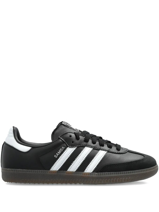 adidas Samba Sneakers — Black — Size US M 3.5 - US W 5 — Front View