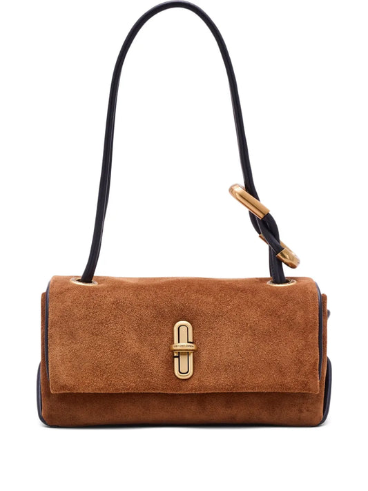 Marc Jacobs Small Suede Shoulder Bag — Same as shown — Size One Size — Front View