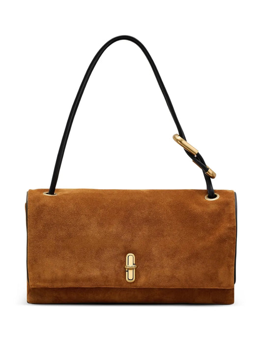 Marc Jacobs Medium Suede Shoulder Bag — Same as shown — Size One Size — Front View