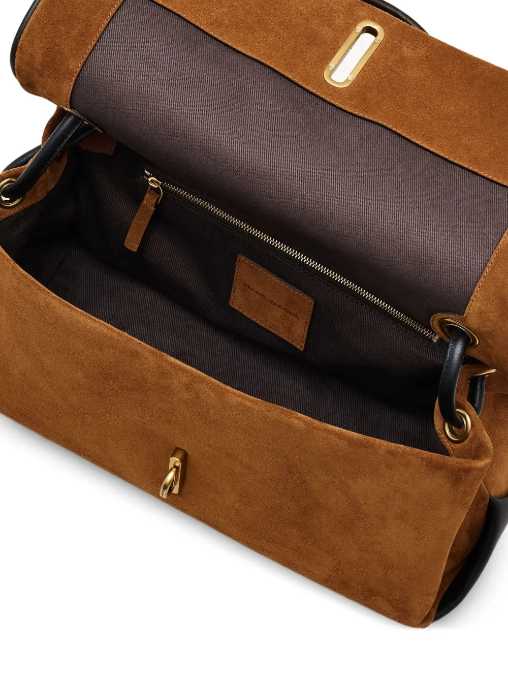 Marc Jacobs Medium Suede Shoulder Bag — Same as shown — Size One Size — Top View