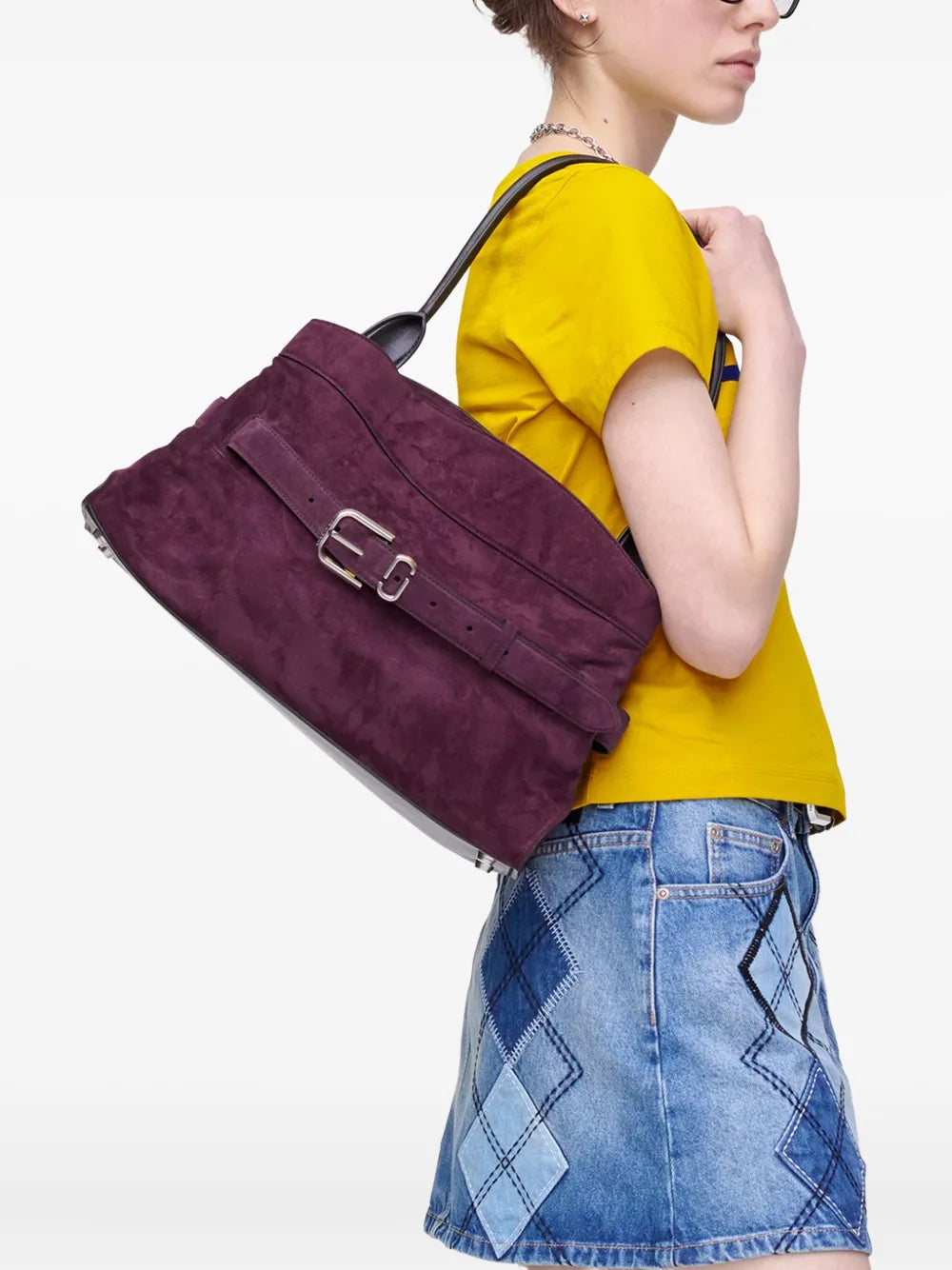 Marc Jacobs Dakota Shoulder Bag — Same as shown — Size One Size — Side View