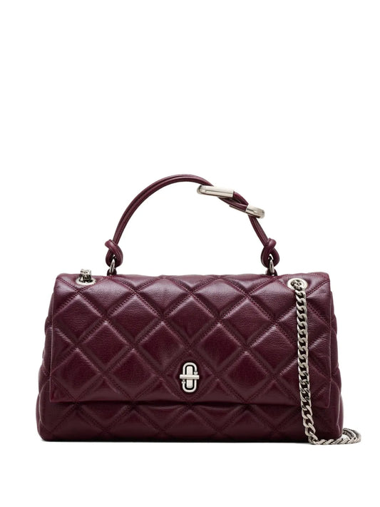 Marc Jacobs Medium The Quilted Dual Convertible Shoulder Bag — Same as shown — Size One Size — Front View
