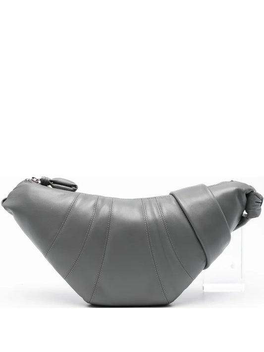 Lemaire Croissant Knot Leather Shoulder Bag — Same as shown — Size One Size — Front View