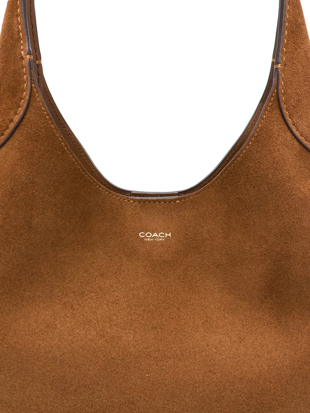 Coach Brooklyn Suede Shoulder Bag — Same as shown — Size One Size — Top View
