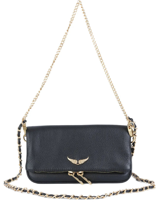 Zadigvoltaire Leather Shoulder Bag — Same as shown — Size One Size — Front View