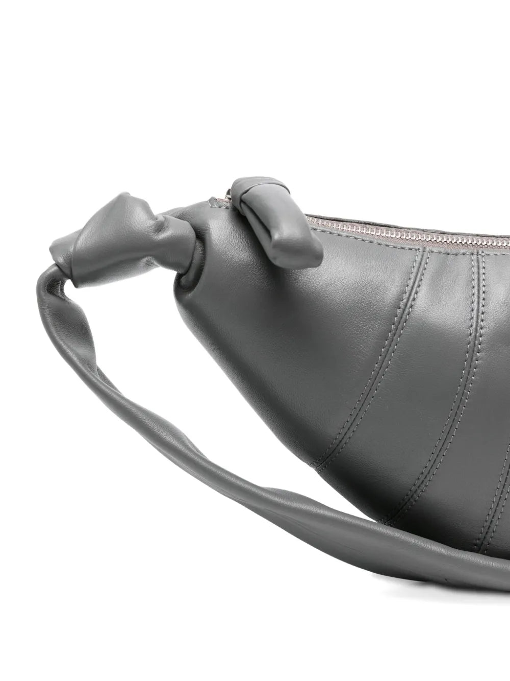 Lemaire Croissant Knotted Lambskin Shoulder Bag — Same as shown — Size One Size — Top View