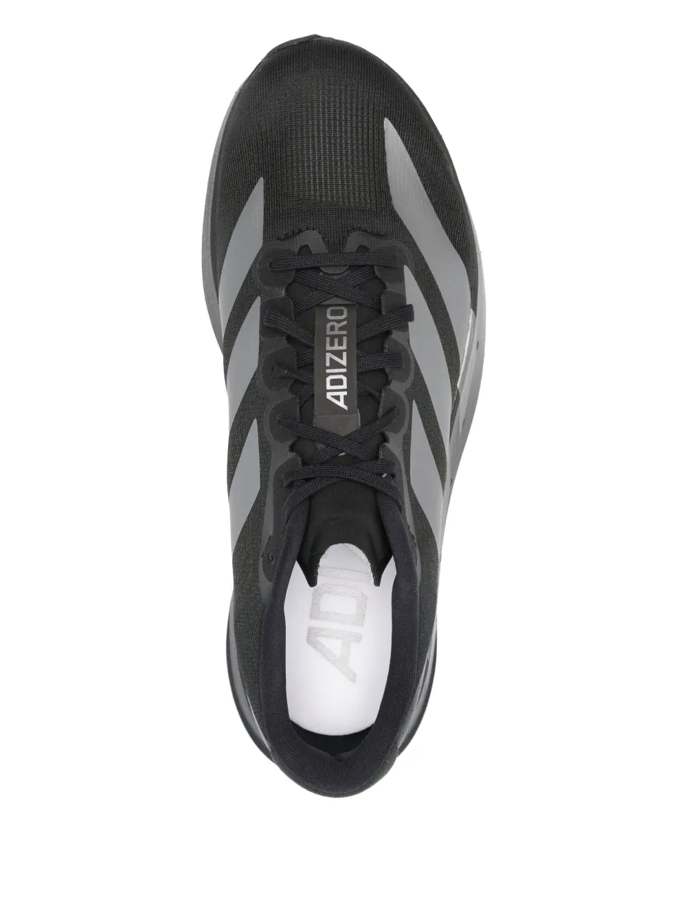 adidas Adizero Evo Sl Sneakers — Black — Size US M 10 - US W 11.5 — Top View