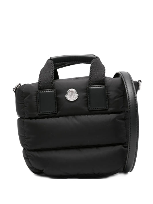Moncler Mini Caradoc Quilted Shoulder Bag — Same as shown — Size One Size — Front View