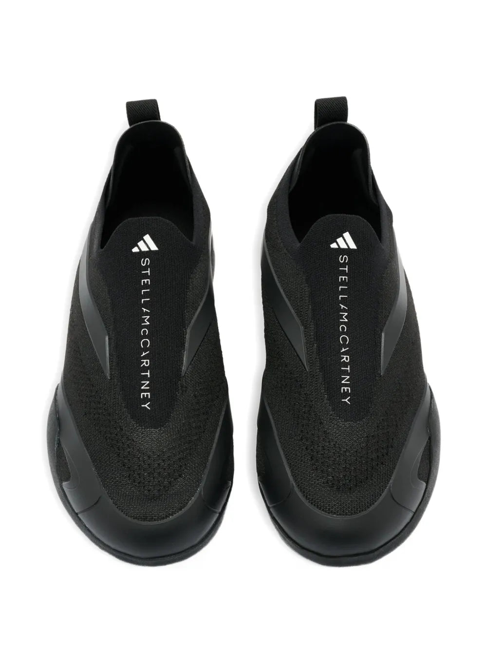 adidas By Stella Mccartney X Stella Mccartney Taekwondo Sneakers — Black — Size US M 10 - US W 11.5 — Back View