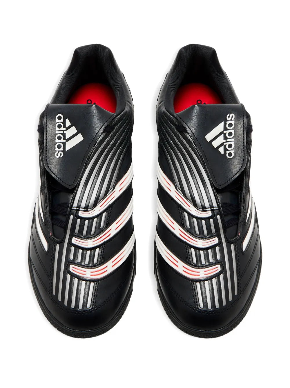 adidas Predator Sneakers — Black/White — Size US M 6.5 - US W 8 — Back View