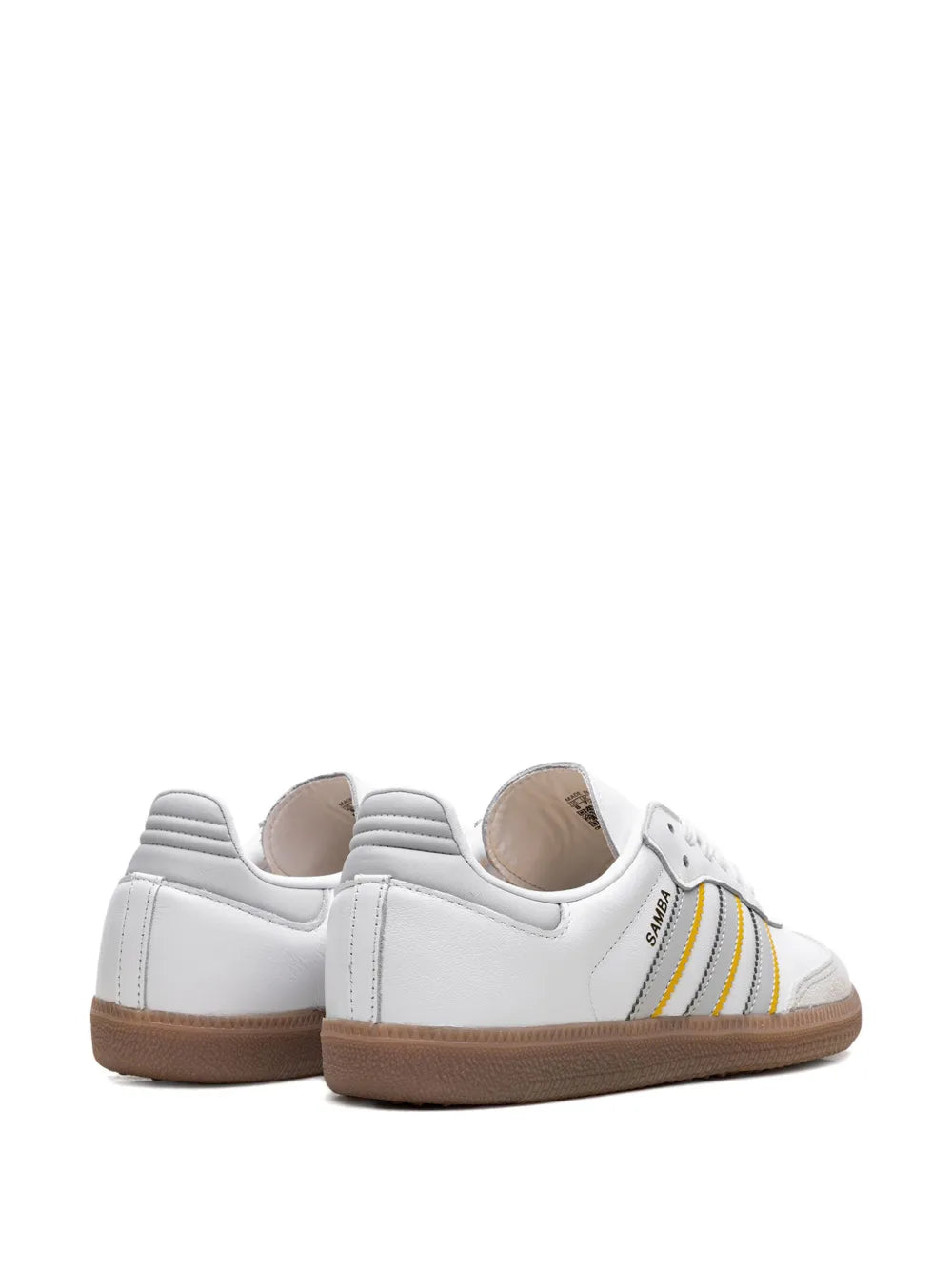 adidas Samba Real Madrid White/Light Solid Grey Sneakers — White — Size US M 8.5 - US W 10 — Top View