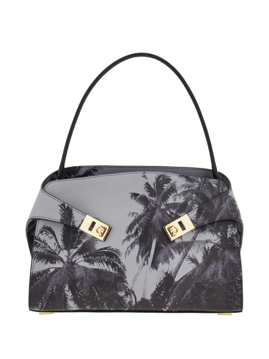 Ferragamo Medium Hug Shoulder Bag — Same as shown — Size One Size — Front View