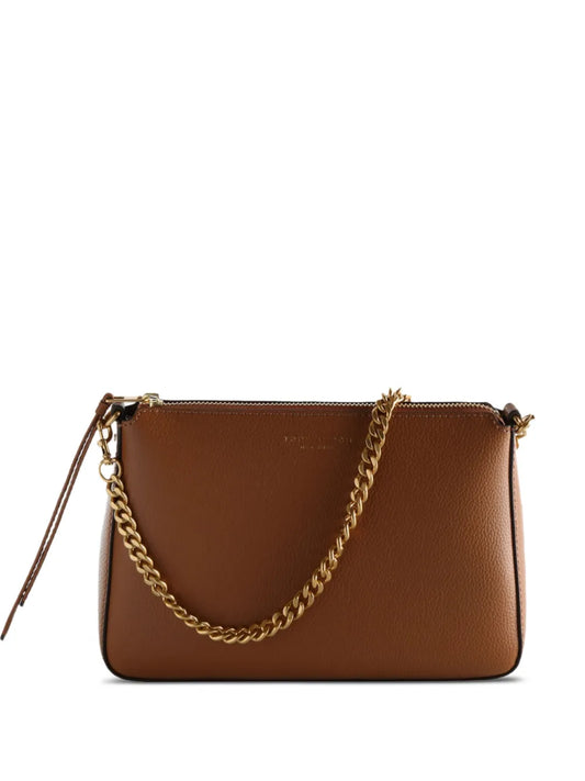 Tory Burch Perry Chain Strap Leather Shoulder Bag — Same as shown — Size One Size — Front View
