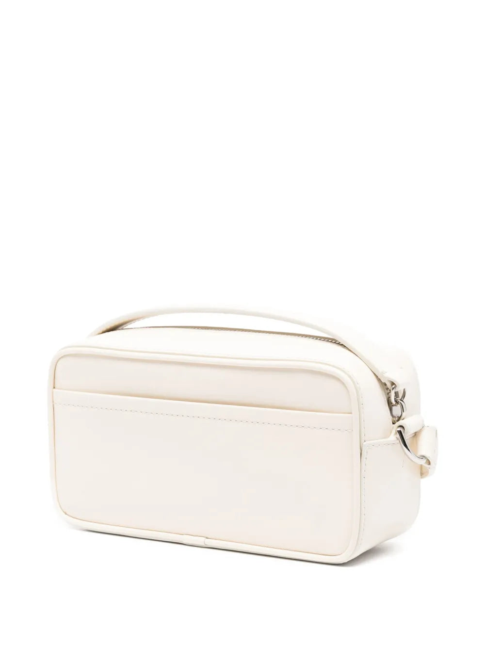 Jacquemus The Banet Logo Plaque Leather Shoulder Bag — Same as shown — Size One Size — Back View