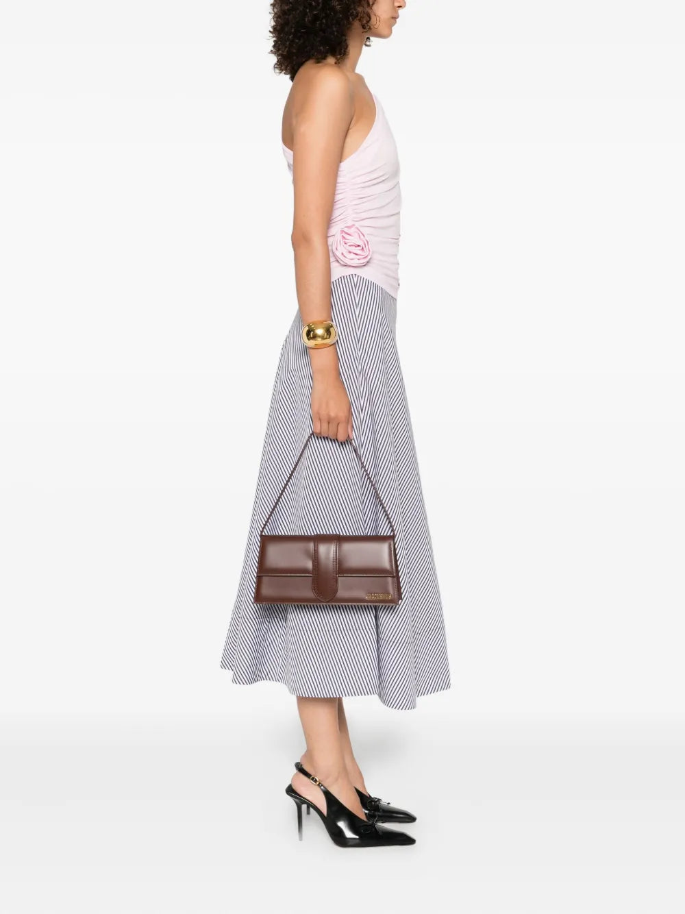 Jacquemus Leather Shouder Bag — Same as shown — Size One Size — Side View