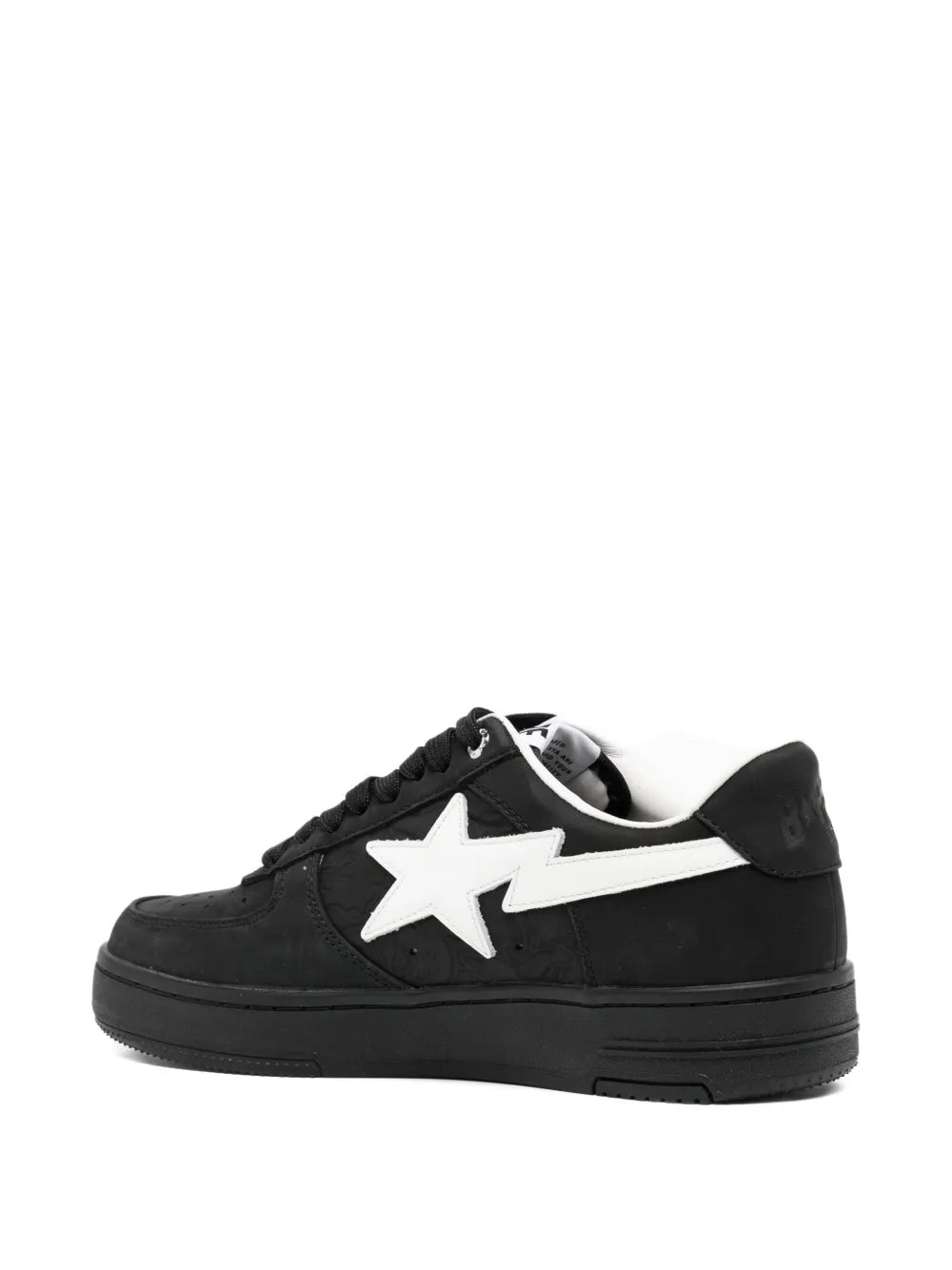 A Bathing Ape?Sta Os M2 Trainers — Black — Size US M 3.5 - US W 5 — Back View