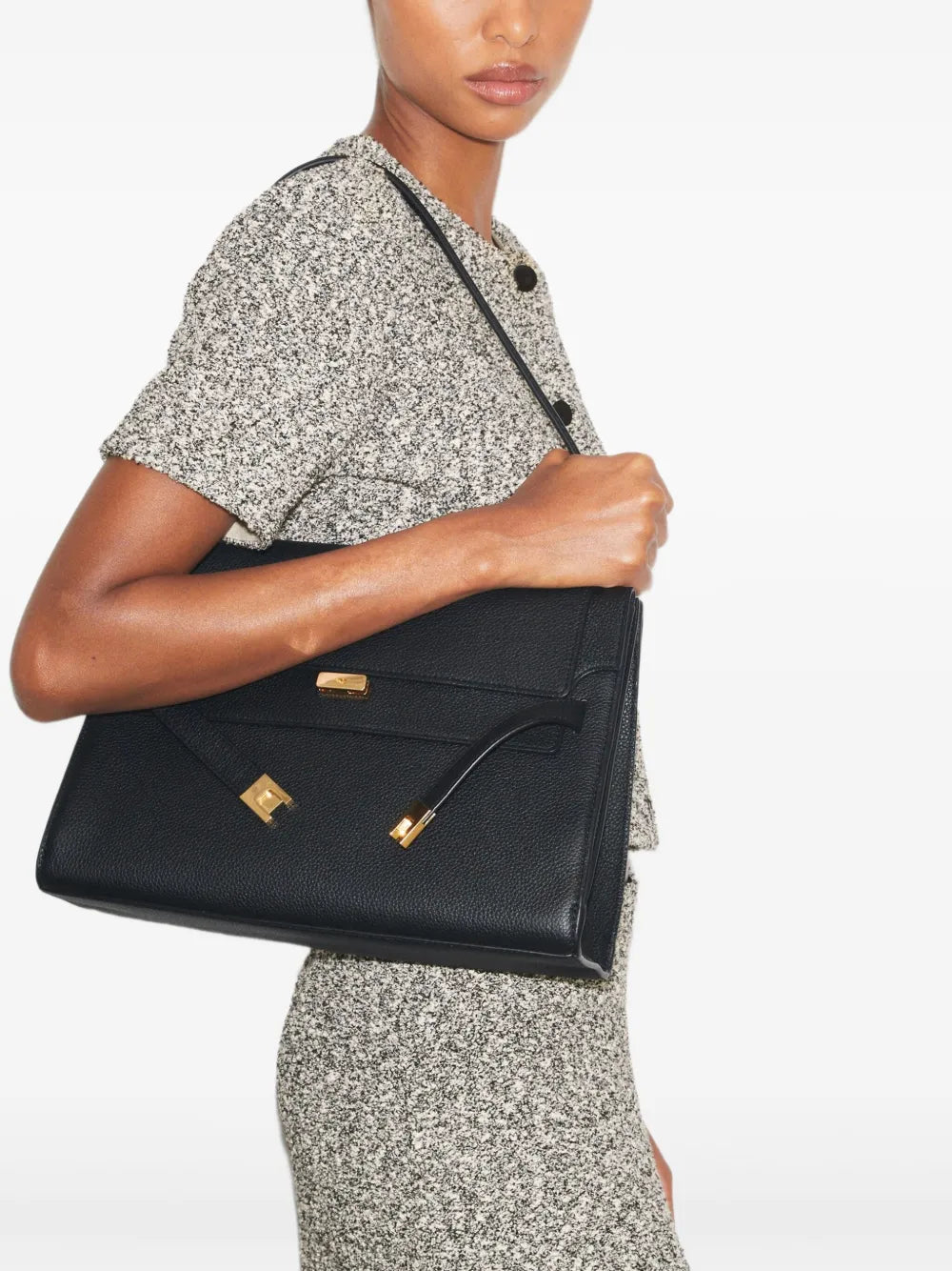 Tory Burch Lee Radziwill Shoulder Bag — Same as shown — Size One Size — Side View