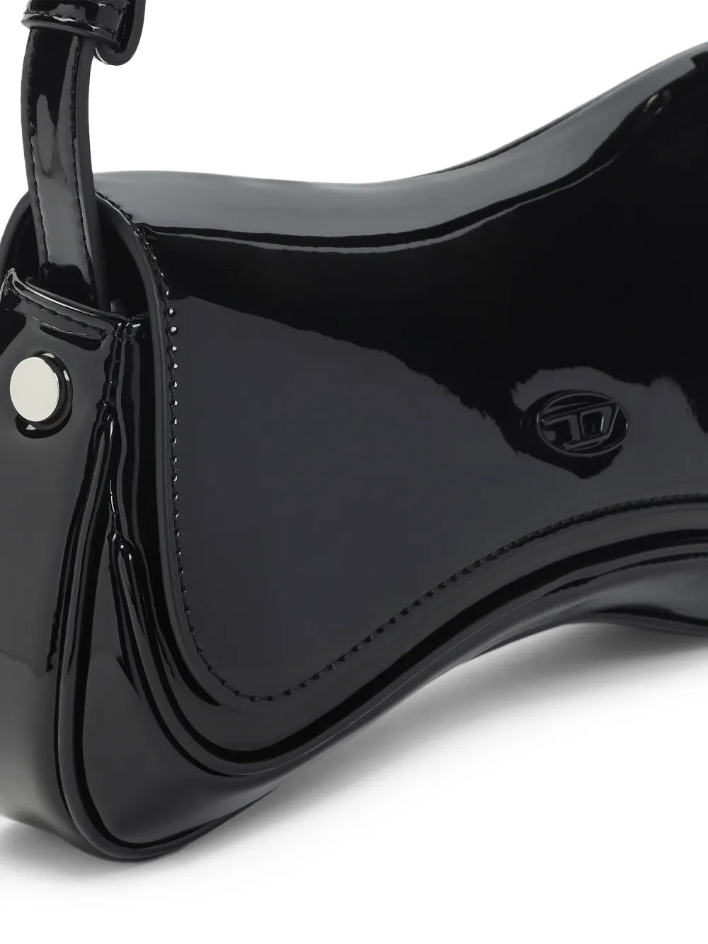 Diesel Logo Plaque Shoulder Bag — Same as shown — Size One Size — Back View