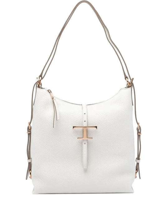 Tods T Timeless Zip Shoulder Bag — Same as shown — Size One Size — Front View