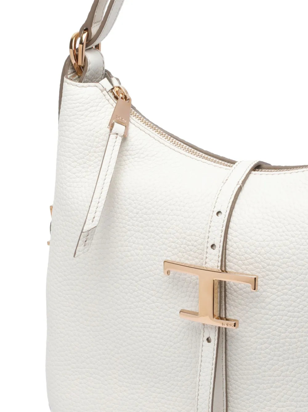 Tods T Timeless Zip Shoulder Bag — Same as shown — Size One Size — Back View