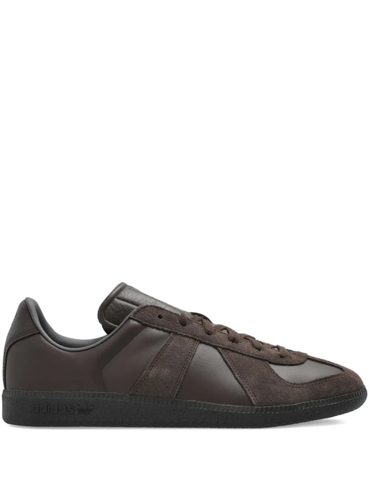 adidas Bw Army Leather Sneakers — Dark Brown — Size US M 10 - US W 11.5 — Front View