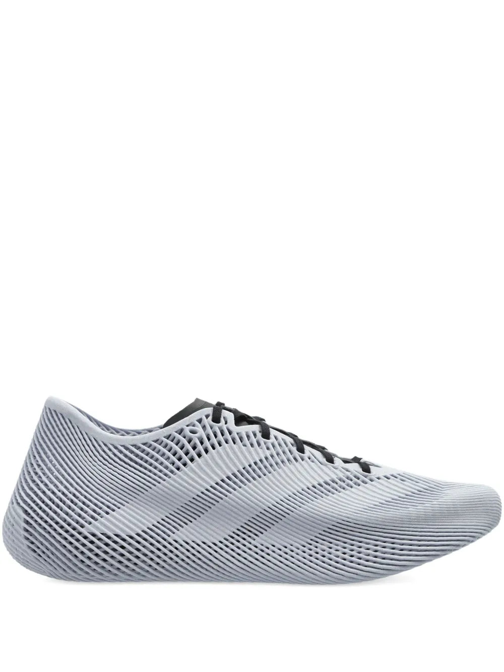 adidas Climacool Lattice-Pattern Low-Top Sneakers — Light Grey — Size US M 8.5 - US W 10 — Front View