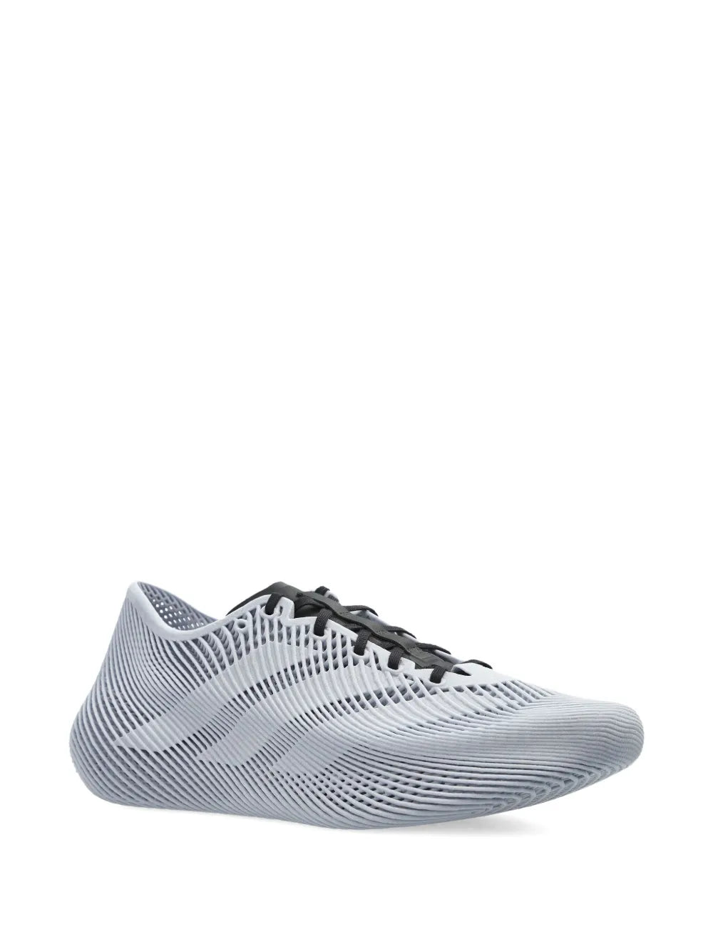 adidas Climacool Lattice-Pattern Low-Top Sneakers — Light Grey — Size US M 8.5 - US W 10 — Side View