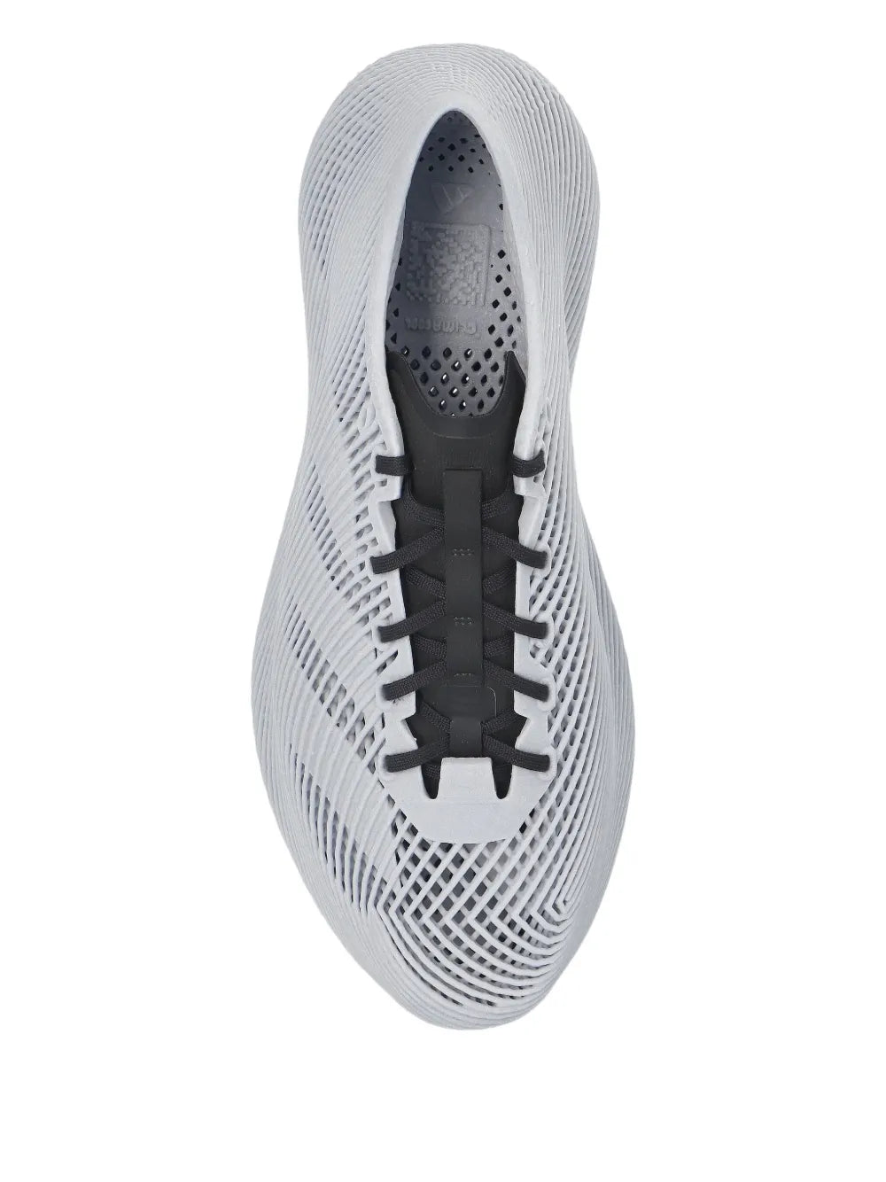 adidas Climacool Lattice-Pattern Low-Top Sneakers — Light Grey — Size US M 8.5 - US W 10 — Back View