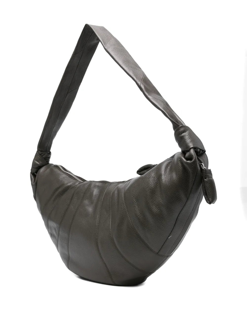 Lemaire Croissant Knotted Leather Shoulder Bag — Same as shown — Size One Size — Back View
