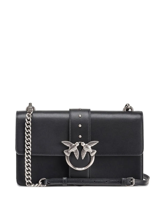 Pinko Love Birds Chain Strap Shoulder Bag — Same as shown — Size One Size — Front View