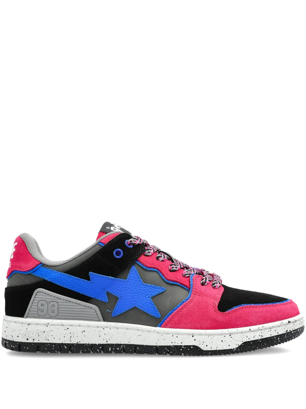 A Bathing Ape?Star-Patch Sneakers — Same as shown — Size US M 3.5 - US W 5 — Front View