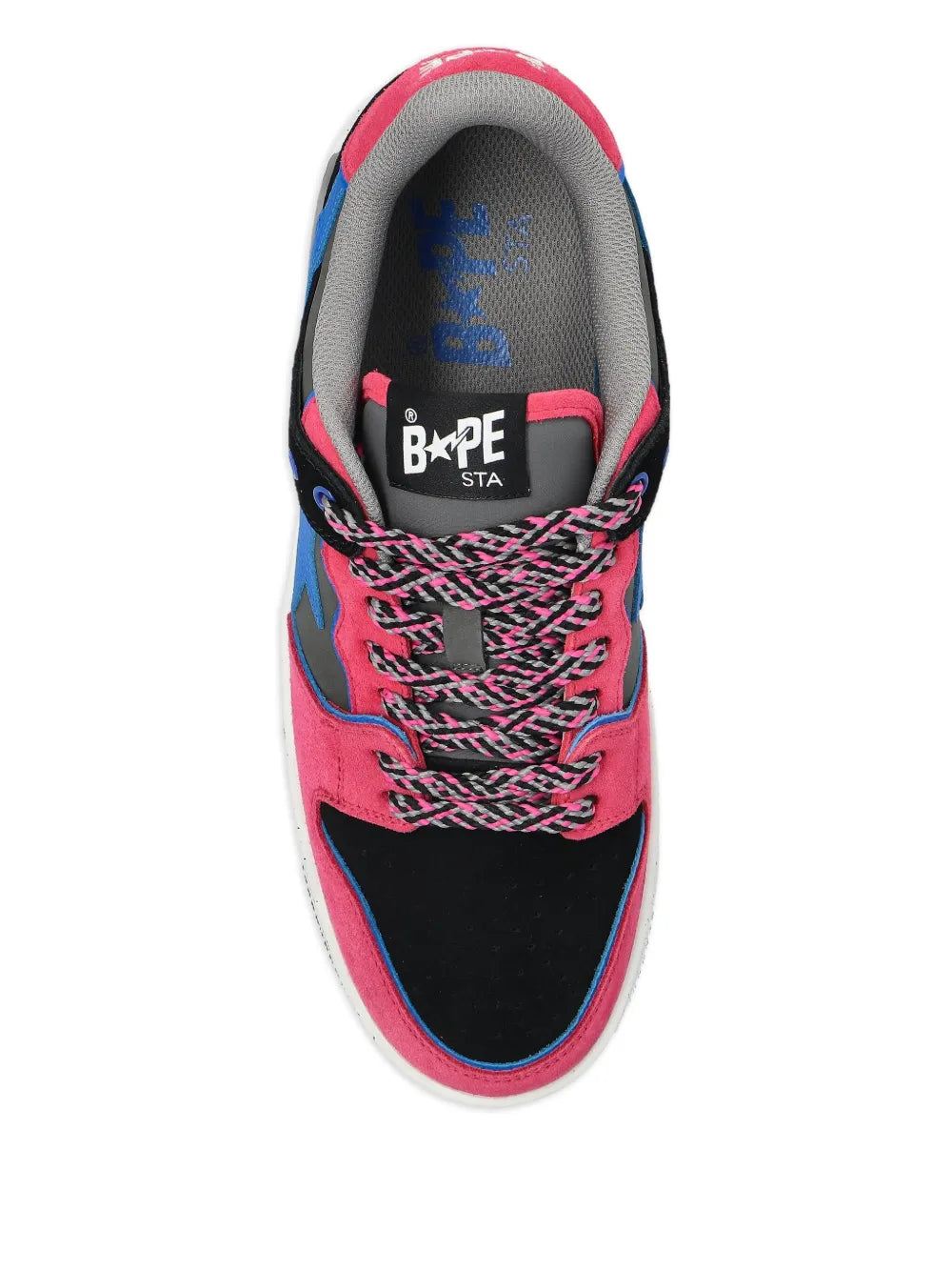 A Bathing Ape?Star-Patch Sneakers — Same as shown — Size US M 3.5 - US W 5 — Back View