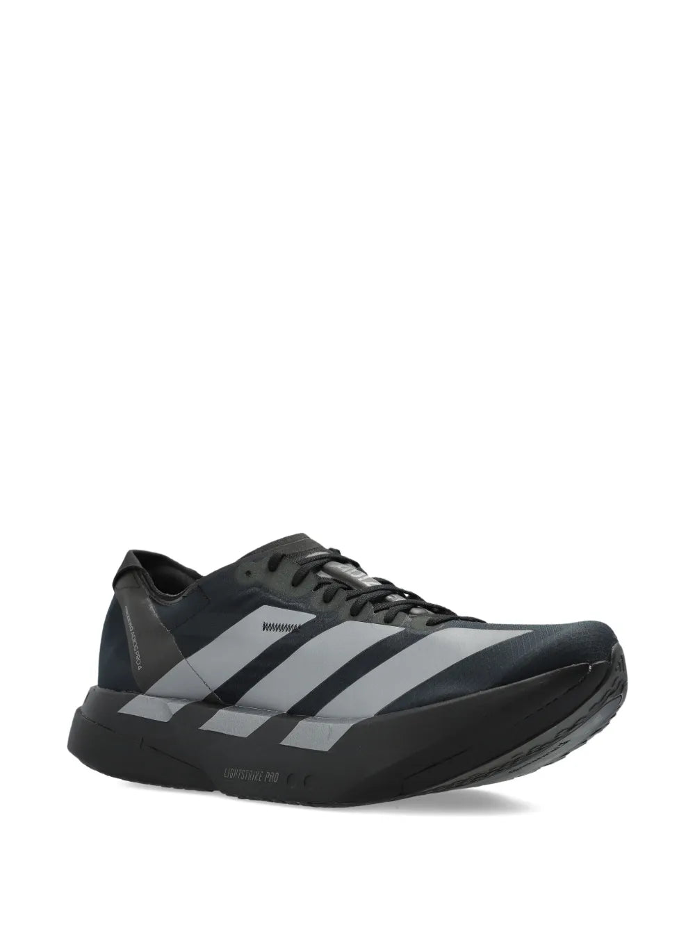 adidas Adizero Adios Pro 4 Sneakers — Black — Size US M 4.5 - US W 6 — Side View