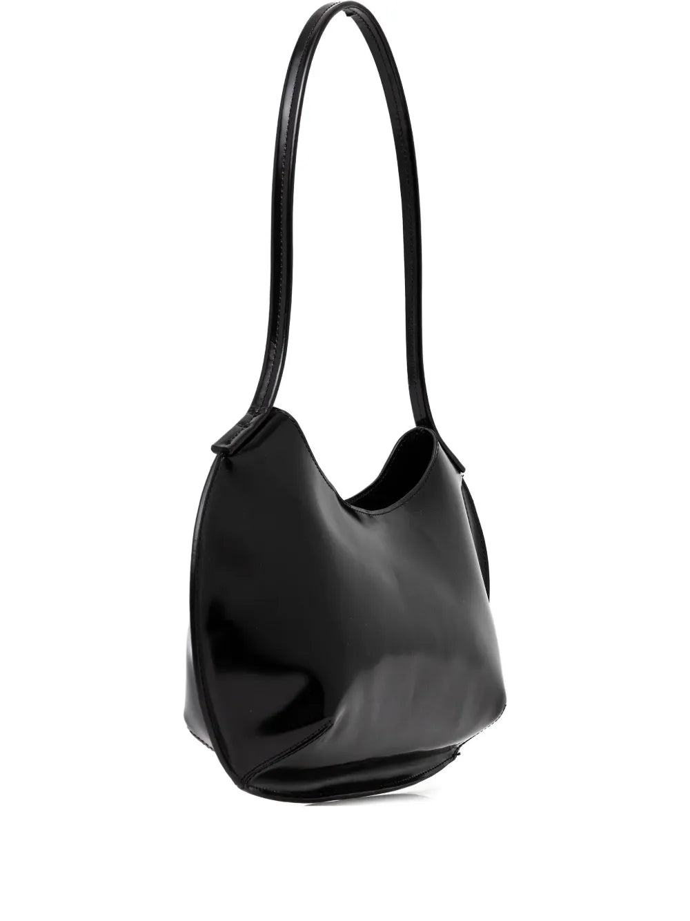 By Far Medium Horner Leather Shoulder Bag — Same as shown — Size One Size — Front View