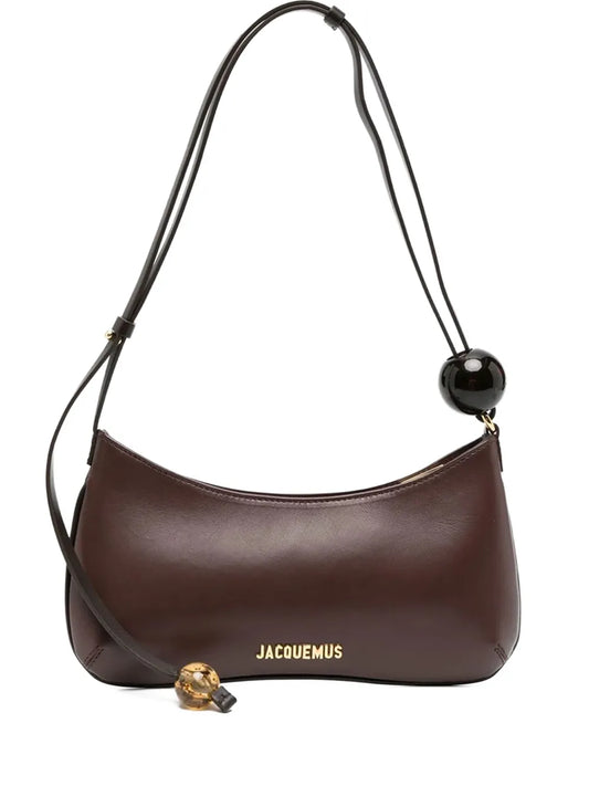 Jacquemus Le Bisou Perle Shoulder Bag — Same as shown — Size One Size — Front View