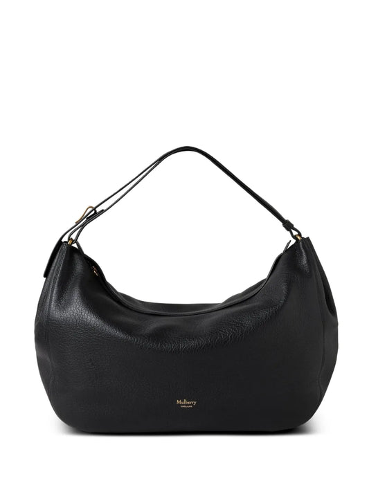 Mulberry Meadow Curved Leather Shoulder Bag — Same as shown — Size One Size — Front View