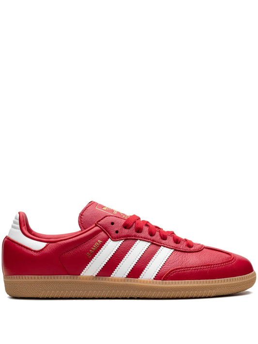 adidas Samba Og Better Scarlet Sneakers — Red — Size US M 10.5 - US W 12 — Front View