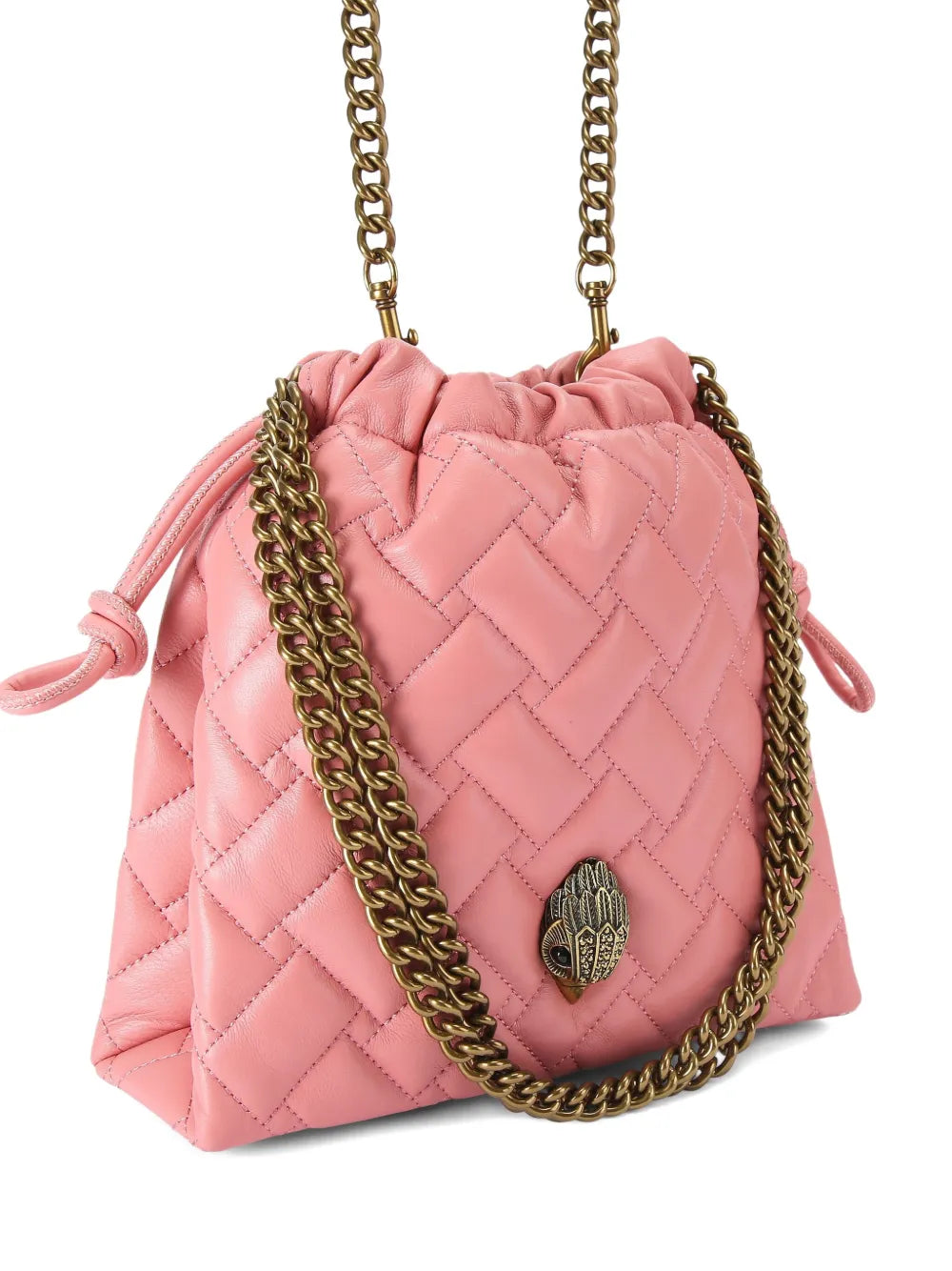 Kurt Geiger London Quilted Chain Strap Shoulder Bag — Same as shown — Size One Size — Side View