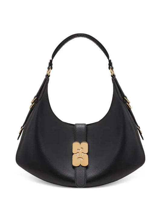 Ganni Crescent Shoulder Bag — Same as shown — Size One Size — Front View