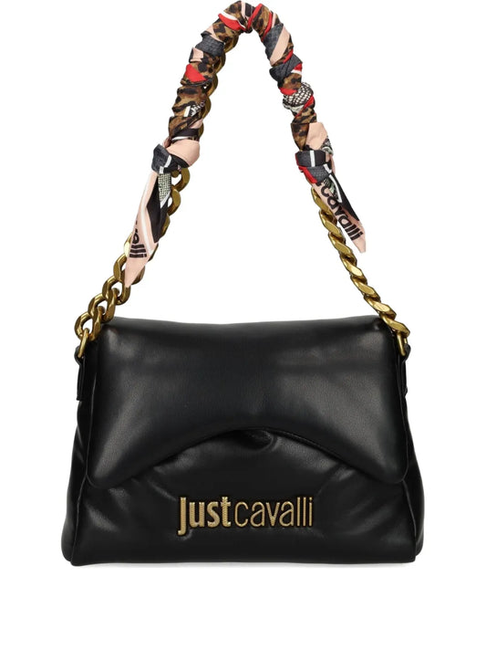 Just Cavalli Padded Chain Strap Shoulder Bag — Same as shown — Size One Size — Front View