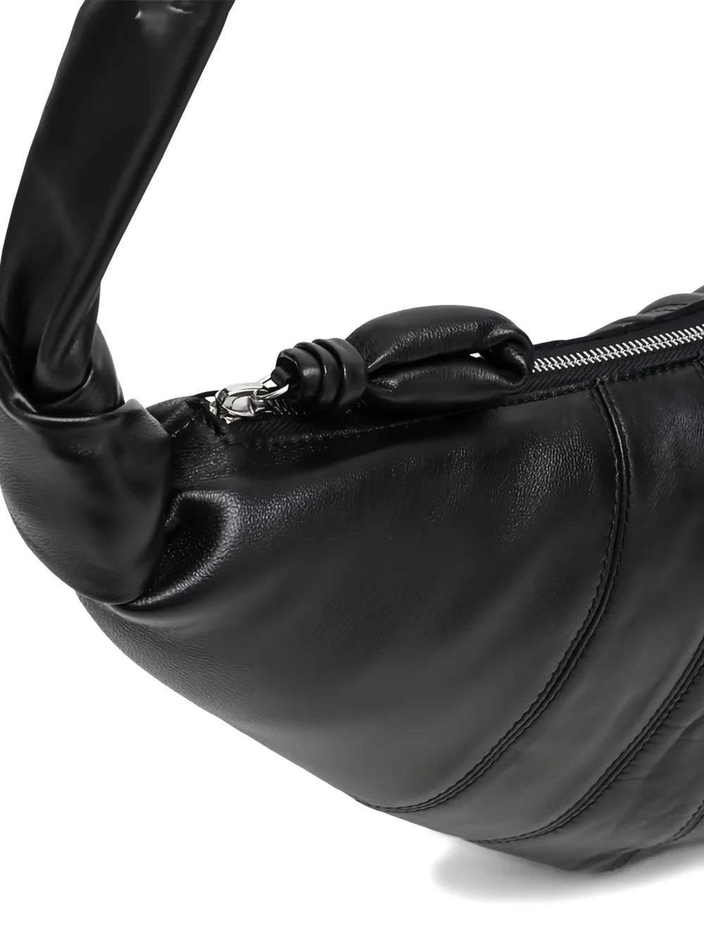 Lemaire Medium Croissant Leather Shoulder Bag — Same as shown — Size One Size — Top View