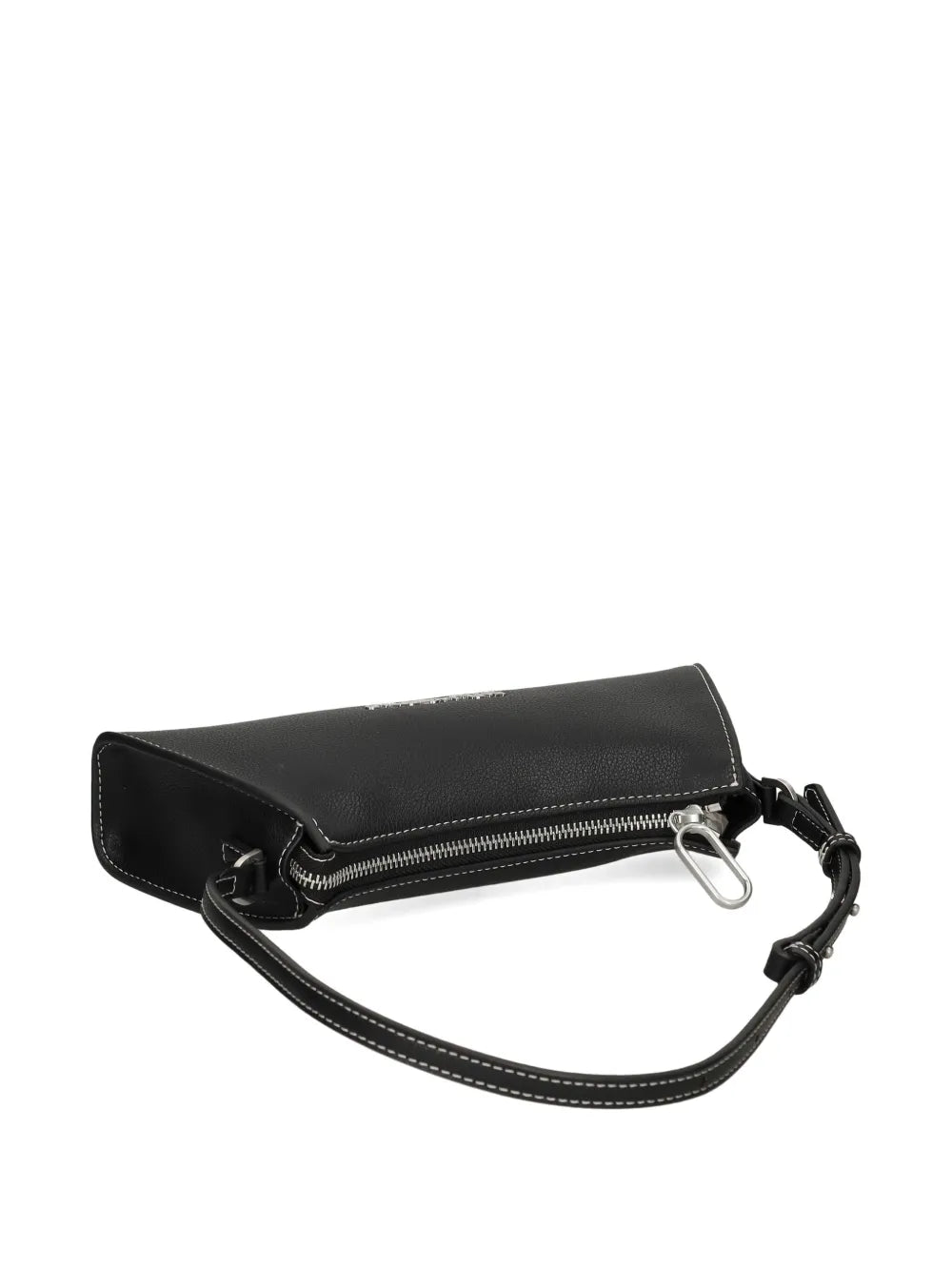 Karl Lagerfeld Jeans Zip Detail Curved Shoulder Bag — Same as shown — Size One Size — Detail View