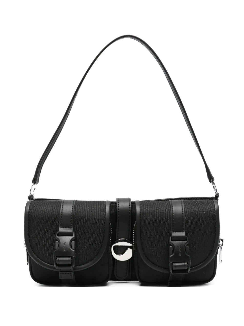 Coperni Cargo Logo Buckle Shoulder Bag — Same as shown — Size One Size — Front View