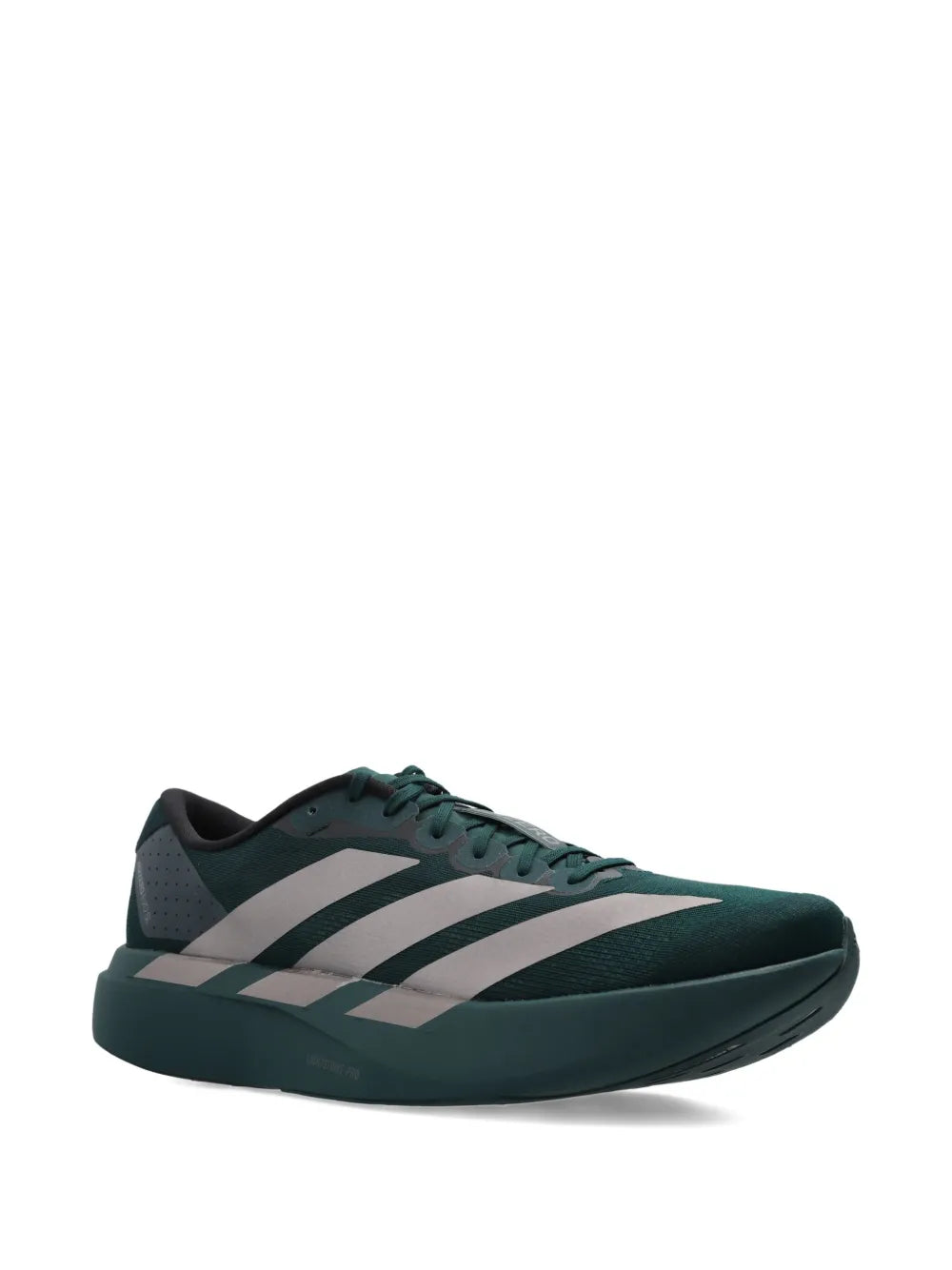 adidas Adizero Evo Sl Sneakers — Dark Green — Size US M 9 - US W 10.5 — Side View