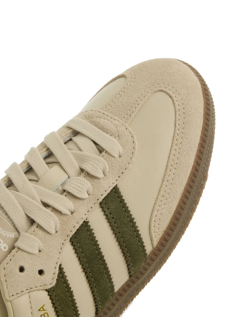 adidas Samba Og Sneakers — Beige — Size US M 5 - US W 6.5 — Back View