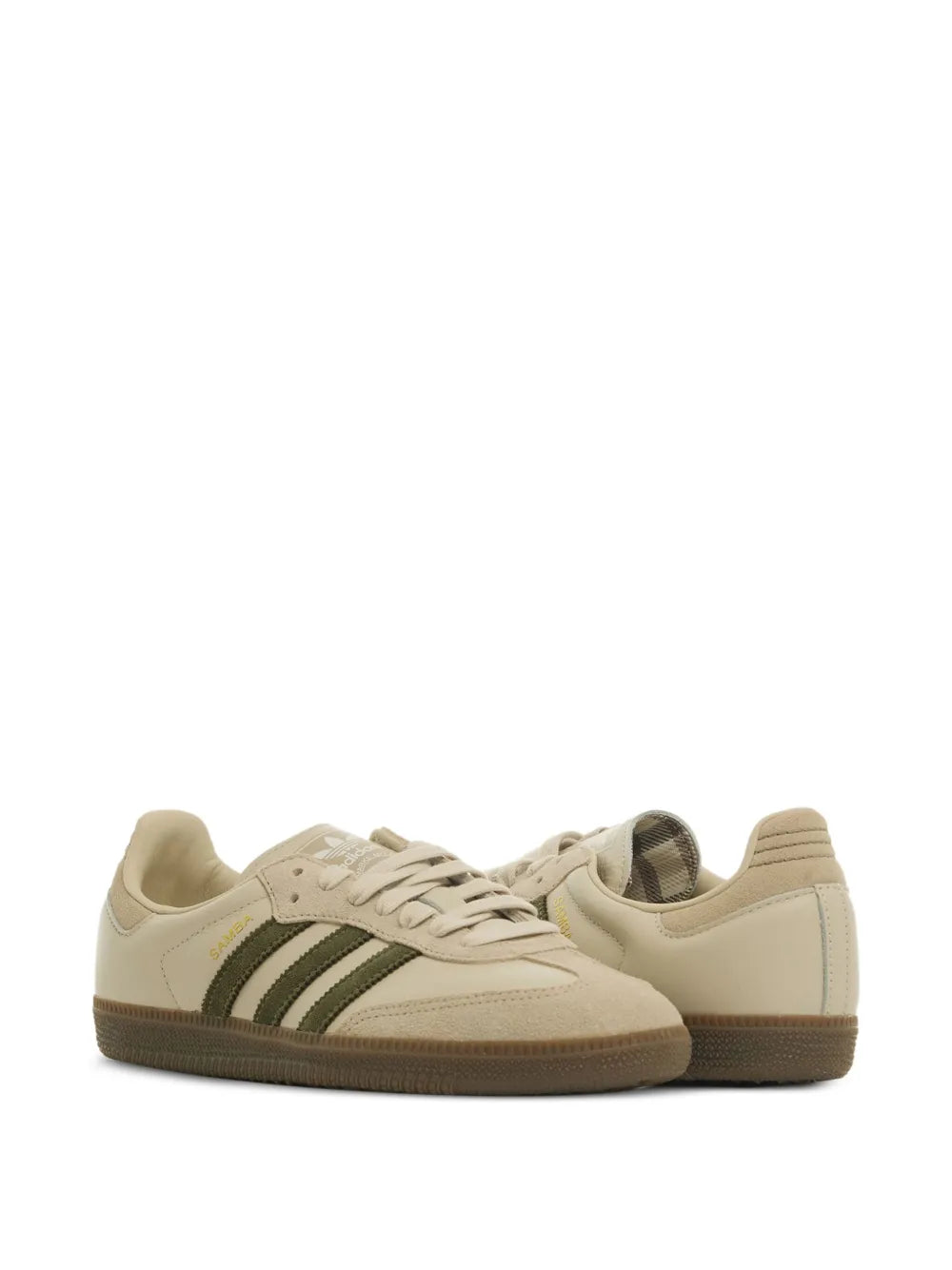 adidas Samba Og Sneakers — Beige — Size US M 5 - US W 6.5 — Side View