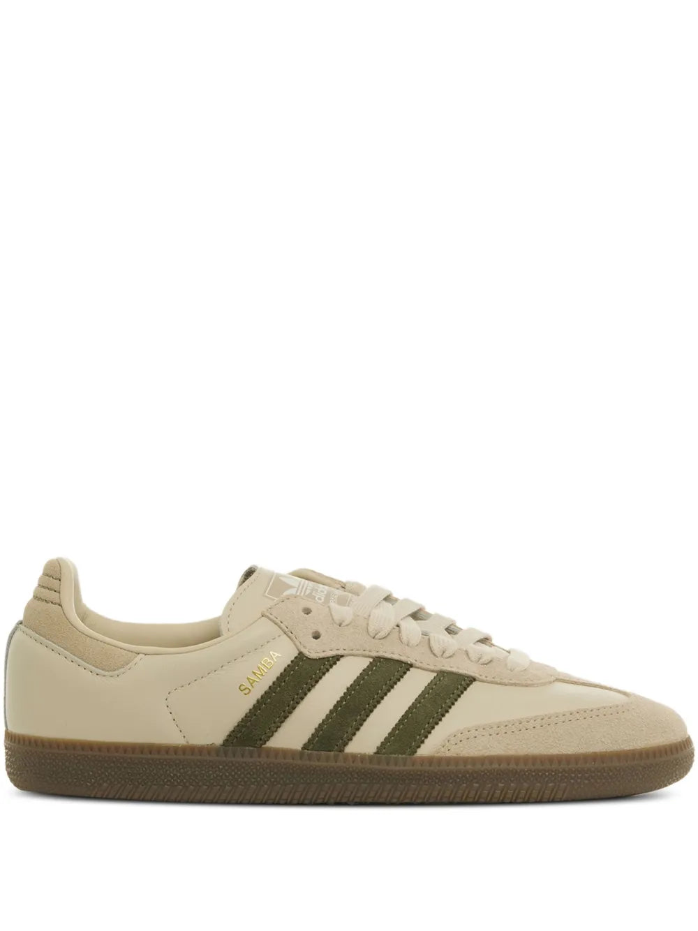 adidas Samba Og Sneakers — Beige — Size US M 5 - US W 6.5 — Front View
